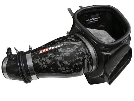 aFe 2021 Dodge Durango SRT Hellcat Track Series Carbon Fiber Cold Air Intake System w/ Pro DRY S - Truck & Automotive