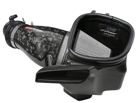 aFe 2021 Dodge Durango SRT Hellcat Track Series Carbon Fiber Cold Air Intake System w/ Pro DRY S - Truck & Automotive