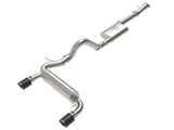 Stainless steel exhaust system with black tips for Ford Bronco AFE Vulcan cat-back