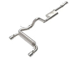 Stainless steel exhaust system for Ford Bronco AFE Vulcan cat-back exhaust upgrade