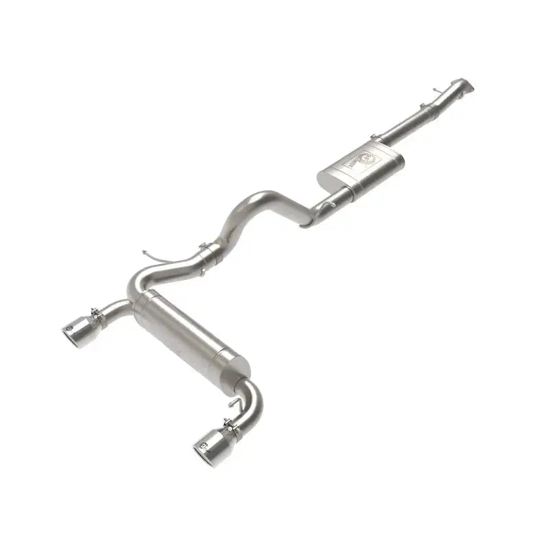 Stainless steel exhaust system for Ford Bronco AFE Vulcan cat-back exhaust upgrade