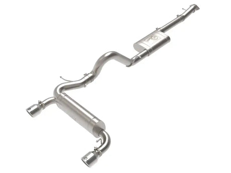 Stainless steel exhaust system for Ford Bronco AFE Vulcan cat-back exhaust upgrade