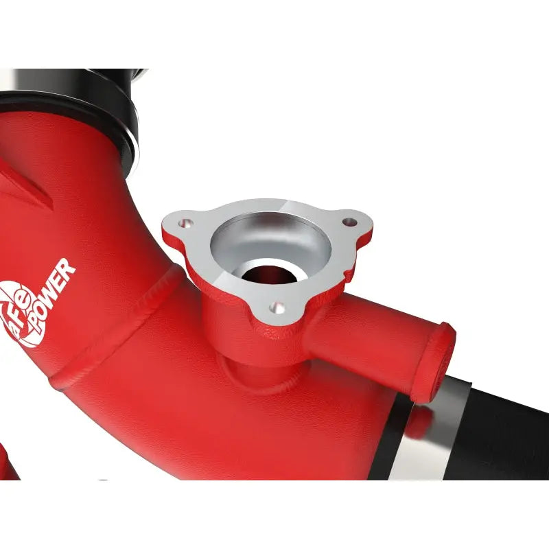 aFe 46-20558-R aFe 2022 Toyota Land Cruiser (J300) V6-3.5L (tt) BladeRunner 2.5in Aluminum Hot Charge Pipe - Red