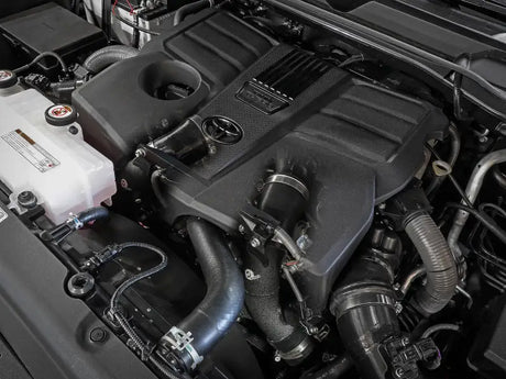 aFe 2022 Toyota Tundra V6-3.5L (tt) BladeRunner 2.5in Aluminum Hot Charge Pipe - Black - Truck & Automotive