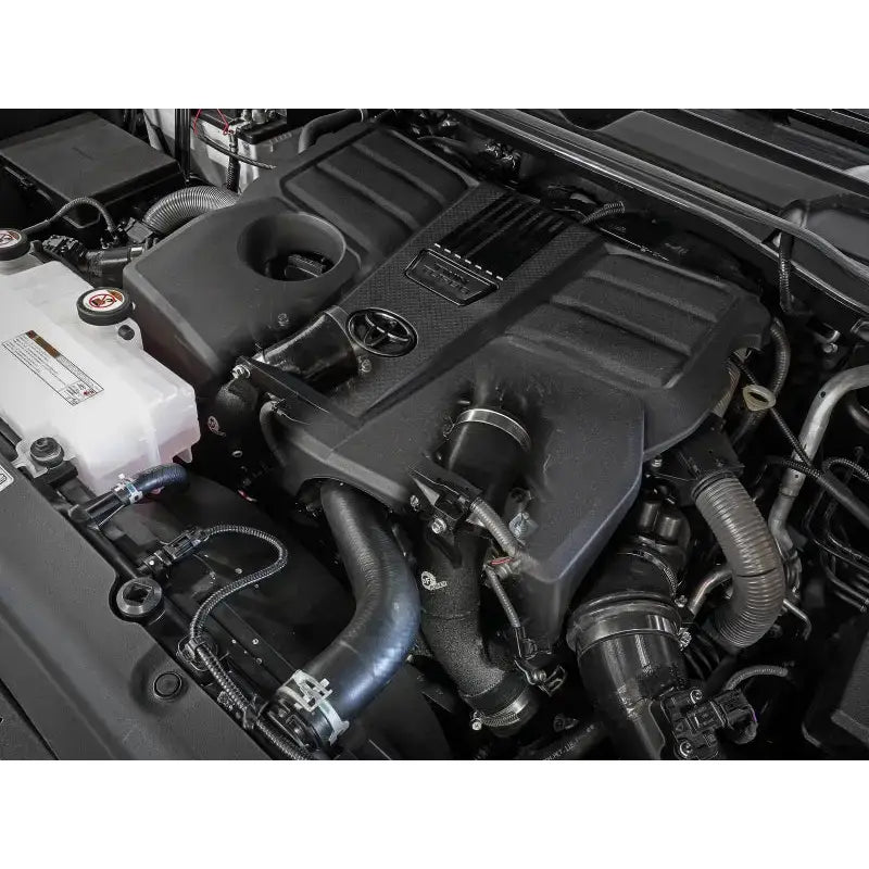 aFe 2022 Toyota Tundra V6-3.5L (tt) BladeRunner 2.5in Aluminum Hot Charge Pipe - Black - Truck & Automotive