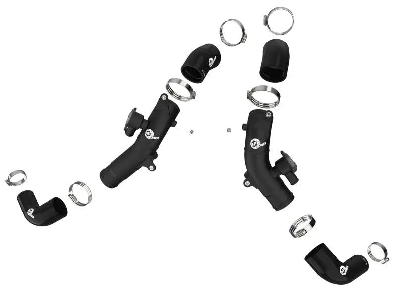aFe 2022 Toyota Tundra V6-3.5L (tt) BladeRunner 2.5in Aluminum Hot Charge Pipe - Black - Truck & Automotive