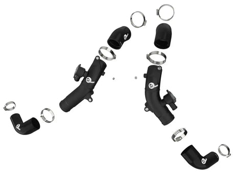 aFe 2022 Toyota Tundra V6-3.5L (tt) BladeRunner 2.5in Aluminum Hot Charge Pipe - Black - Truck & Automotive