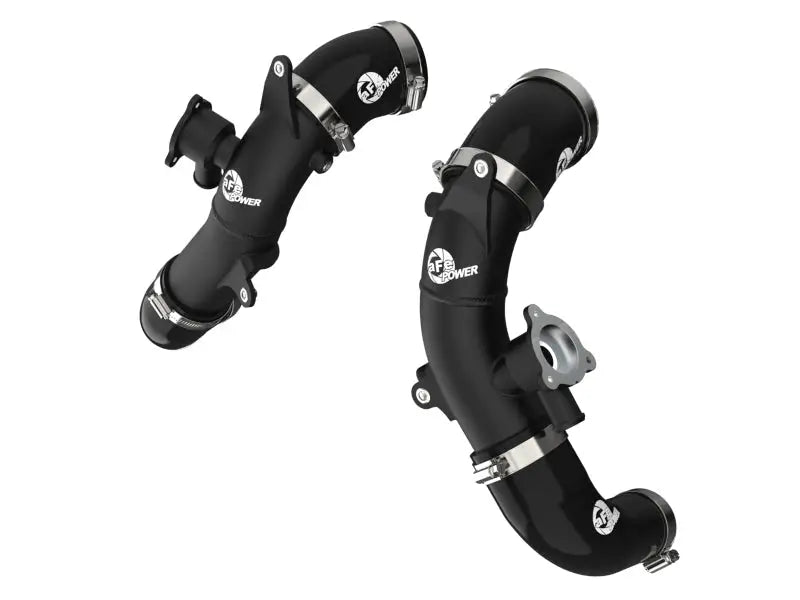 aFe 2022 Toyota Tundra V6-3.5L (tt) BladeRunner 2.5in Aluminum Hot Charge Pipe - Black - Truck & Automotive