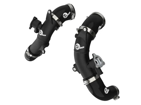 aFe 2022 Toyota Tundra V6-3.5L (tt) BladeRunner 2.5in Aluminum Hot Charge Pipe - Black - Truck & Automotive