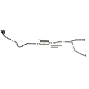 aFe 2022 Toyota Tundra V6-3.5L (tt) Vulcan Series 2.5in to 3in 304 SS Cat-Back Exhaust w/ Black Tip - Truck & Automotive
