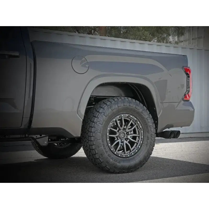 aFe 2022 Toyota Tundra V6-3.5L (tt) Vulcan Series 2.5in to 3in 304 SS Cat-Back Exhaust w/ Black Tip - Truck & Automotive