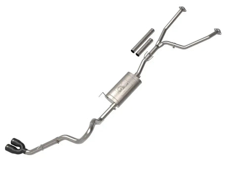aFe 2022 Toyota Tundra V6-3.5L (tt) Vulcan Series 2.5in to 3in 304 SS Cat-Back Exhaust w/ Black Tip - Truck & Automotive