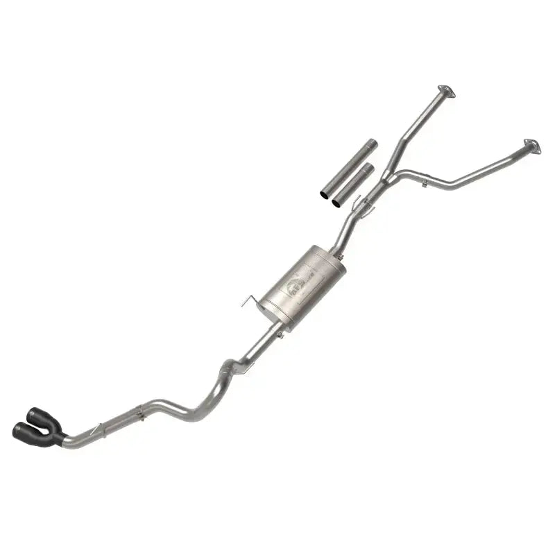 aFe 2022 Toyota Tundra V6-3.5L (tt) Vulcan Series 2.5in to 3in 304 SS Cat-Back Exhaust w/ Black Tip - Truck & Automotive
