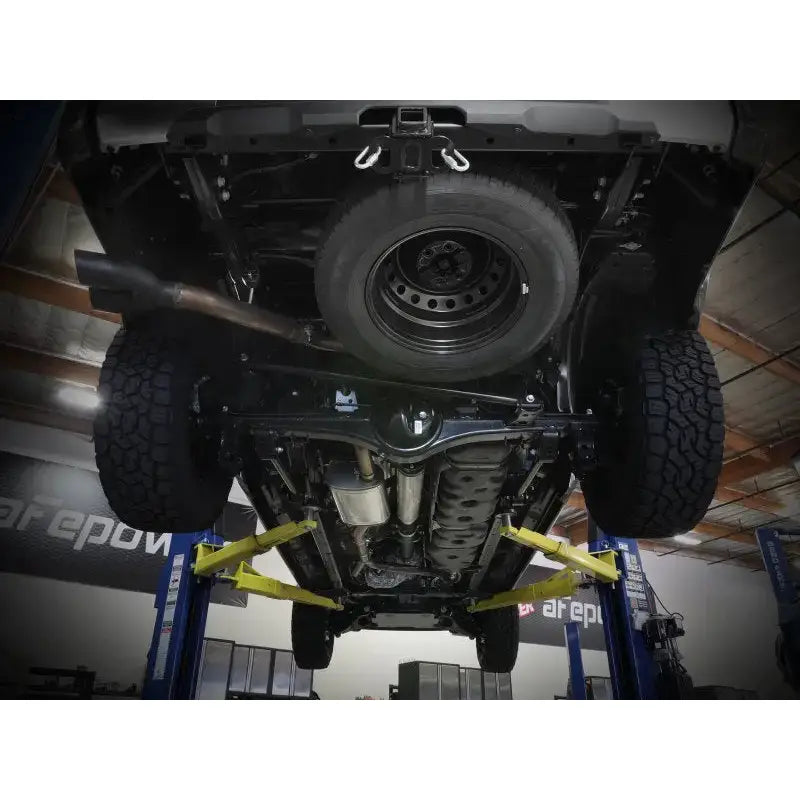 aFe 2022 Toyota Tundra V6-3.5L (tt) Vulcan Series 2.5in to 3in 304 SS Cat-Back Exhaust w/ Black Tip - Truck & Automotive