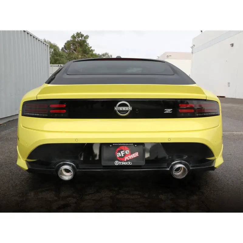 aFe 49-36137-C aFe 2023 Nissan Z V6-3.0L (tt)Takeda Stainless Steel Axle-Back Exhaust System w/ Carbon Fiber Tip