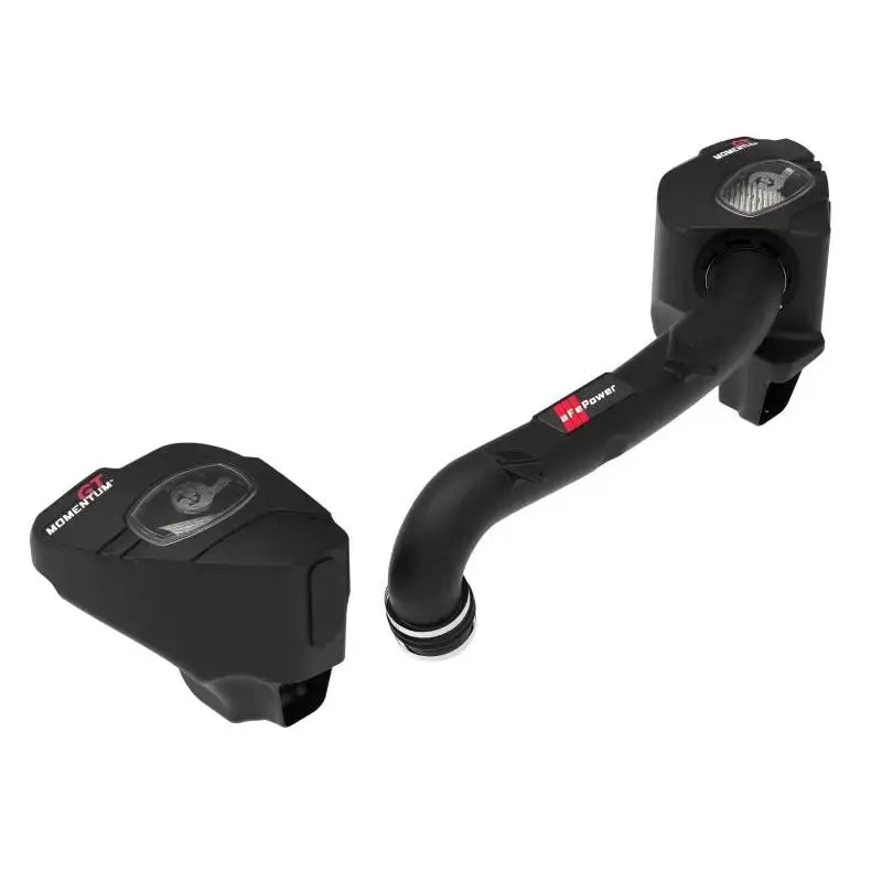 Black automotive cold air intake system components for aFe Momentum GT Cold Air Intake System
