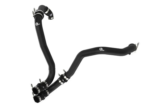 Black silicone coolant hose kit for Ford F-150 Raptor hot charge pipe upgrade