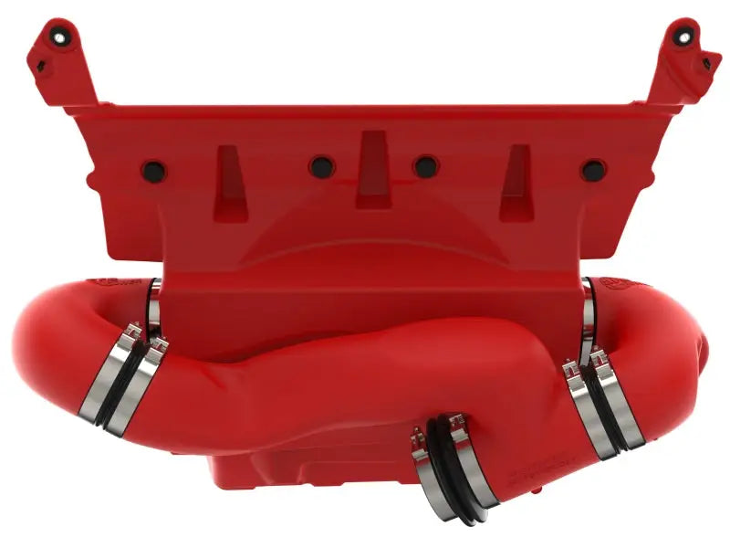 aFe Momentum GT Cold Air Intake System for 21-23 Dodge RAM 1500 TRX V8-6.2L, Red, Heat-Resistant XLPE Housing, Pro 5R Media Filters.