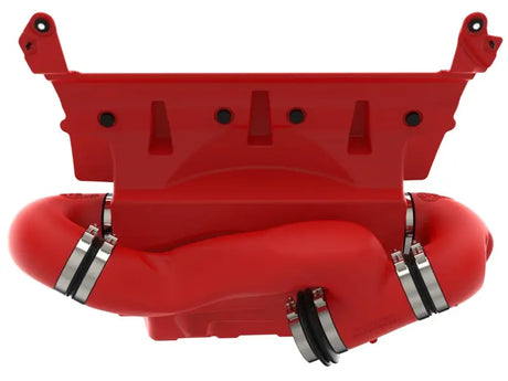 aFe Momentum GT Cold Air Intake System for 21-23 Dodge RAM 1500 TRX V8-6.2L, Red, Heat-Resistant XLPE Housing, Pro 5R Media Filters.