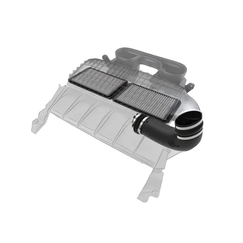 aFe 55-10014D aFe 21-23 Ram 1500 TRX HEMI V8 6.2L (sc) Super Stock Induction System w/ Pro DRY S Filters