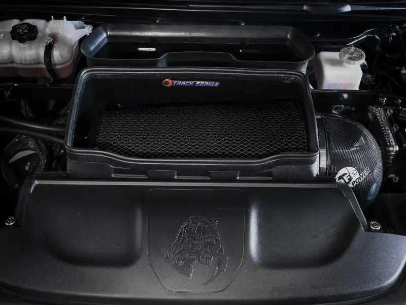 aFe 21-23 RAM 1500 TRX Track Series Carbon Fiber Cold Air Intake System w/ Pro 5R Filter - Systems