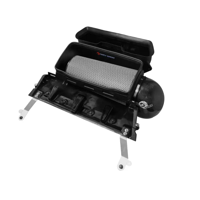 aFe 57-10022D aFe 21-23 RAM 1500 TRX Track Series Carbon Fiber Cold Air Intake System w/ Pro DRY S