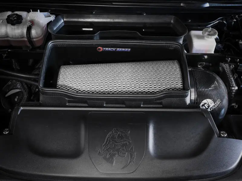aFe 21-23 RAM 1500 TRX Track Series Carbon Fiber Cold Air Intake System w/ Pro DRY S - Systems