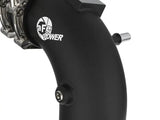 Black metal intake tube for Ford F-150 V6 3.5L cold charge pipe upgrade