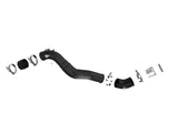Black intake hose with clamps and connectors for Ford F-150 V6 cold charge pipe upgrade