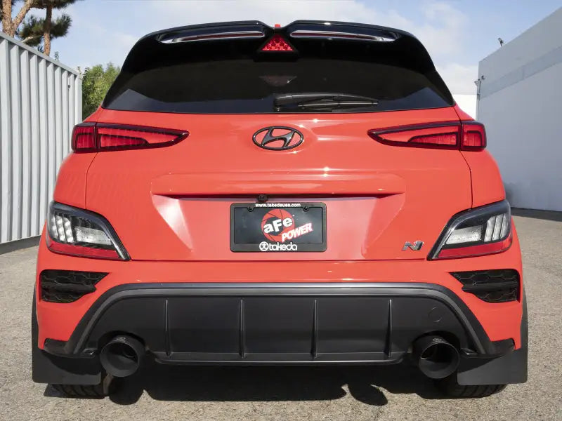 aFe 22-23 Hyundai Kona N L4 2.0L(t) Takeda 3in 304 SS Cat-Back Exhaust System w/ Black Tips - Truck & Automotive