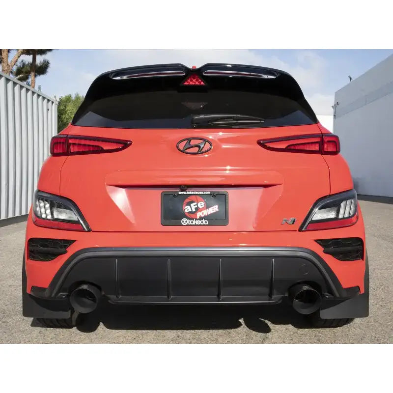 aFe 22-23 Hyundai Kona N L4 2.0L(t) Takeda 3in 304 SS Cat-Back Exhaust System w/ Black Tips - Truck & Automotive