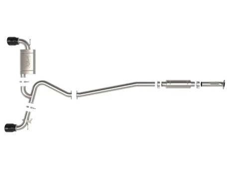 aFe 22-23 Hyundai Kona N L4 2.0L(t) Takeda 3in 304 SS Cat-Back Exhaust System w/ Black Tips - Truck & Automotive