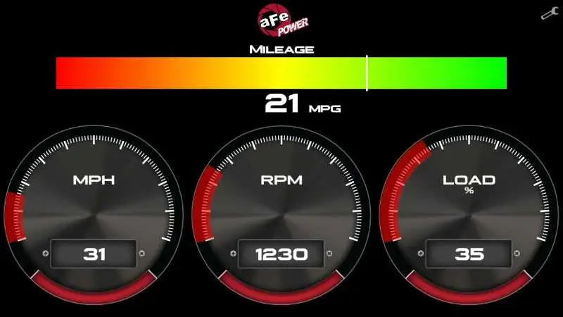 aFe AGD Advanced Gauge Display Digital 5.5in Monitor 08-18 Dodge/RAM/Ford/GM Diesel Trucks 
