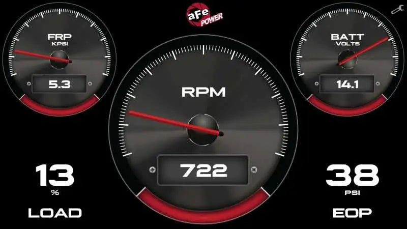 aFe AGD Advanced Gauge Display Digital 5.5in Monitor 08-18 Dodge/RAM/Ford/GM Diesel Trucks 