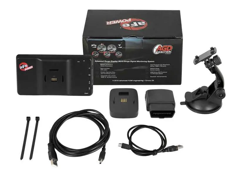 aFe AGD Advanced Gauge Display Digital 5.5in Monitor 08-18 Dodge/RAM/Ford/GM Diesel Trucks 