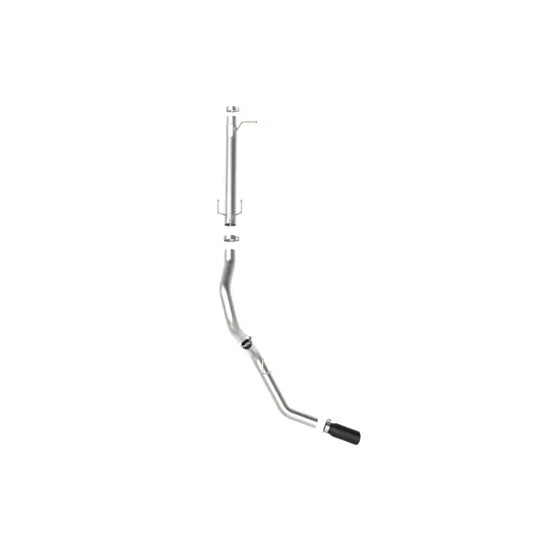 aFe Apollo GT Series 3-1/2in 409 SS Axle-Back Exhaust 17-20 Ford F-250/F-350 Black Tips w/o Muffler