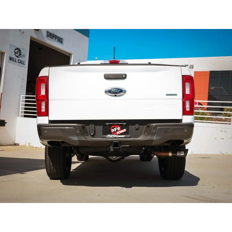 aFe 49-43114-B aFe Apollo GT Series 3in 409 SS Axle-Back Exhaust 2019 Ford Ranger 2.3L w/ Black Tips