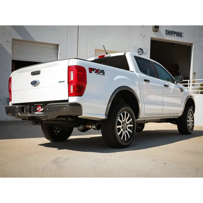 aFe 49-43114-B aFe Apollo GT Series 3in 409 SS Axle-Back Exhaust 2019 Ford Ranger 2.3L w/ Black Tips