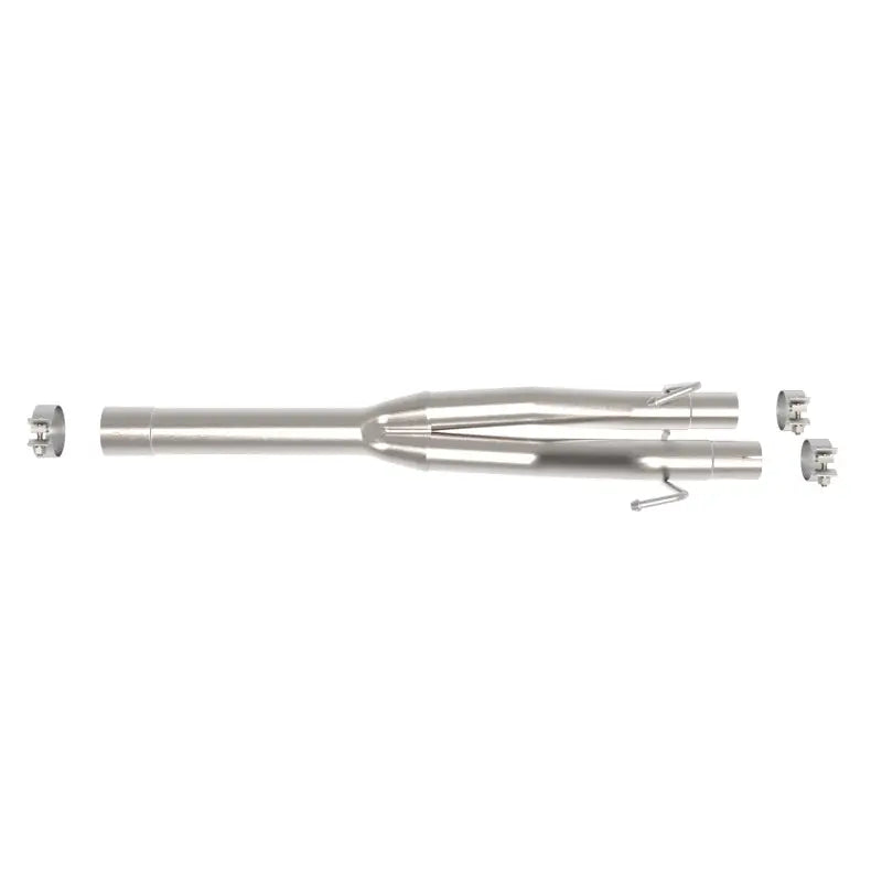 aFe 49C42072NM aFe Apollo GT Series 409 Stainless Steel Muffler Delete Pipe 09-19 Ram 1500 (Dual Exhaust) V8-5.7L