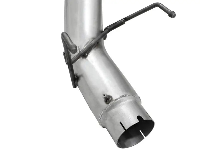 Metal exhaust pipe with support brackets for afe atlas 5in dodge ram diesel trucks