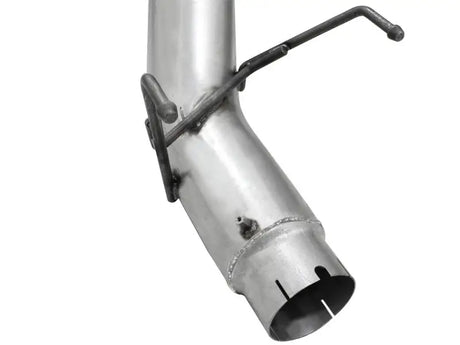 Metal exhaust pipe with support brackets for afe atlas 5in dodge ram diesel trucks