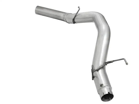 Shiny metal exhaust pipe for Dodge Ram Diesel with afe atlas 5in exhaust system