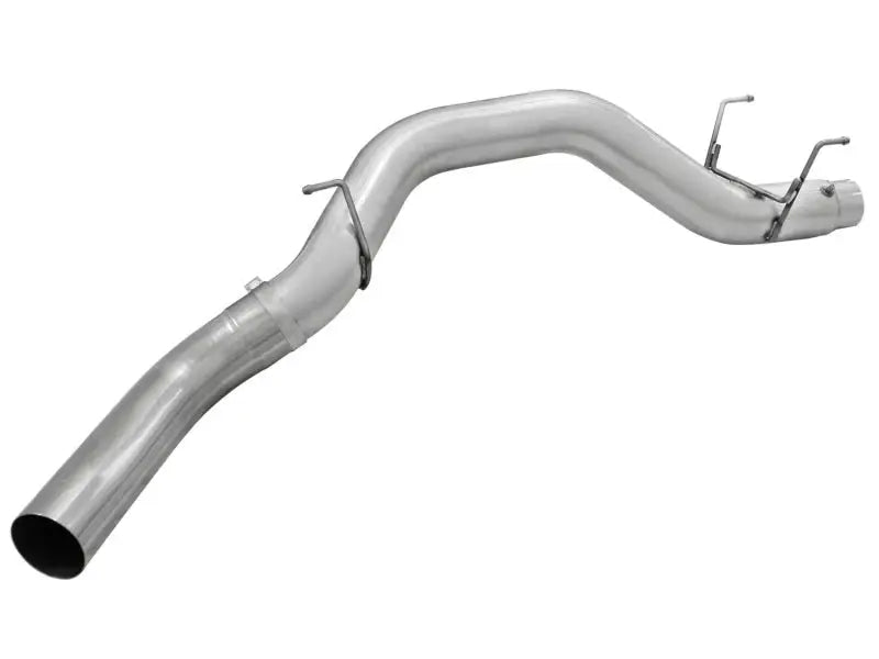 Curved metal exhaust pipe from afe atlas 5in for Dodge Ram Diesel trucks