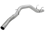 Curved metal exhaust pipe from afe atlas 5in for Dodge Ram Diesel trucks