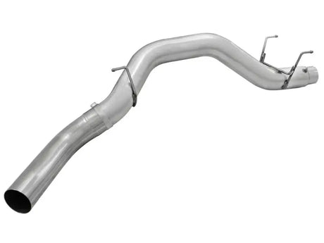 Curved metal exhaust pipe from afe atlas 5in for Dodge Ram Diesel trucks