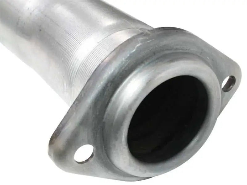 aFe Atlas Exhaust 4in Aluminized Cat-Back w/ 304 SS Black Tip 11-13 Ford F-150 EcoBoost V6 3.5L (tt) 