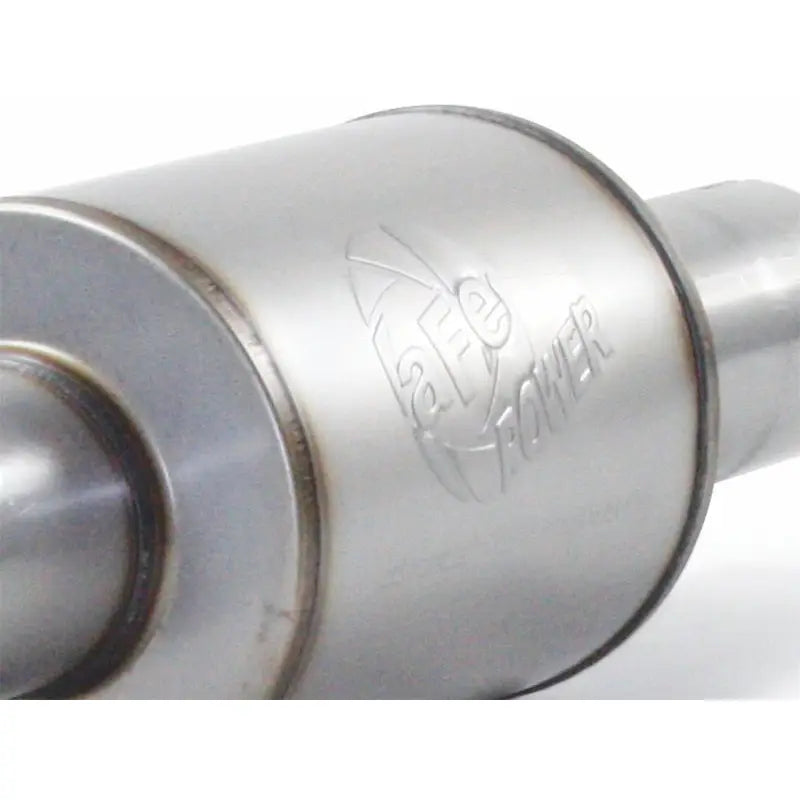 aFe 49-03041-P aFe Atlas Exhaust 4in Aluminized Cat-Back w/ 304 SS Polished Tip 11-13 Ford F-150 EcoBoost V6 3.5L