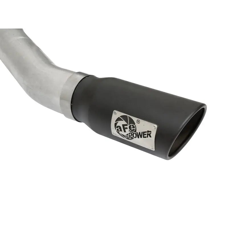 aFe 49-03069-B aFe Atlas Exhausts 4in Cat-Back Aluminized Steel Exhaust Sys 2015 Ford F-150 V6 3.5L (tt) Black Tip