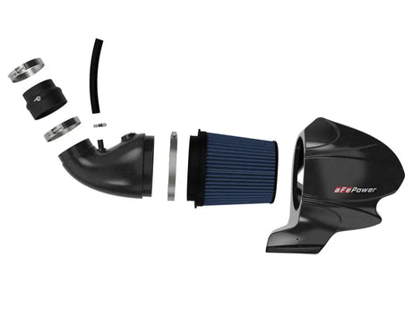 Automotive air intake system from aFe Black Series Cold Air Intake for Jeep WK2 SRT-8