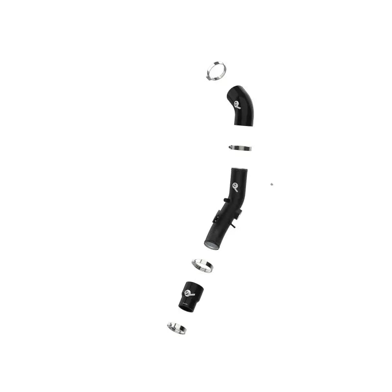 aFe 46-20639-B aFe BladeRunner 2-1/2 IN Aluminum Cold Charge Pipe Black 17-20 Hyundai Elantra GT L4-1.6L (t)